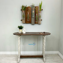 Load image into Gallery viewer, White and Wood Rustic Console - End Tables MaRiTama HOME