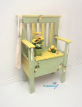 Load image into Gallery viewer, Yellow and Green Lemon Storage Bench - Furniture MaRiTama HOME