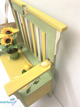 Load image into Gallery viewer, Yellow and Green Lemon Storage Bench - Furniture MaRiTama HOME