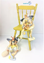 Load image into Gallery viewer, Yellow Farmhouse Wooden Chair - Furniture MaRiTama HOME
