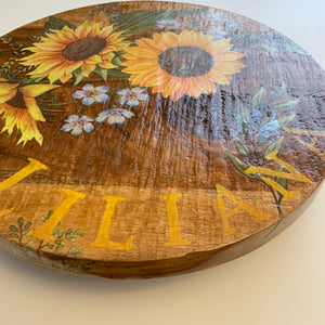 Personalized Wooden Cheese Board