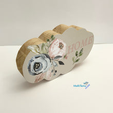 Load image into Gallery viewer, HOME hand-Painted Wooden Decorative Ornament
