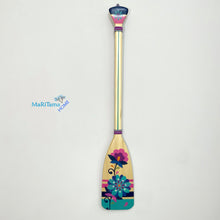 Load image into Gallery viewer, Pink &amp; Turquoise Boho Wooden Paddle - 3ft
