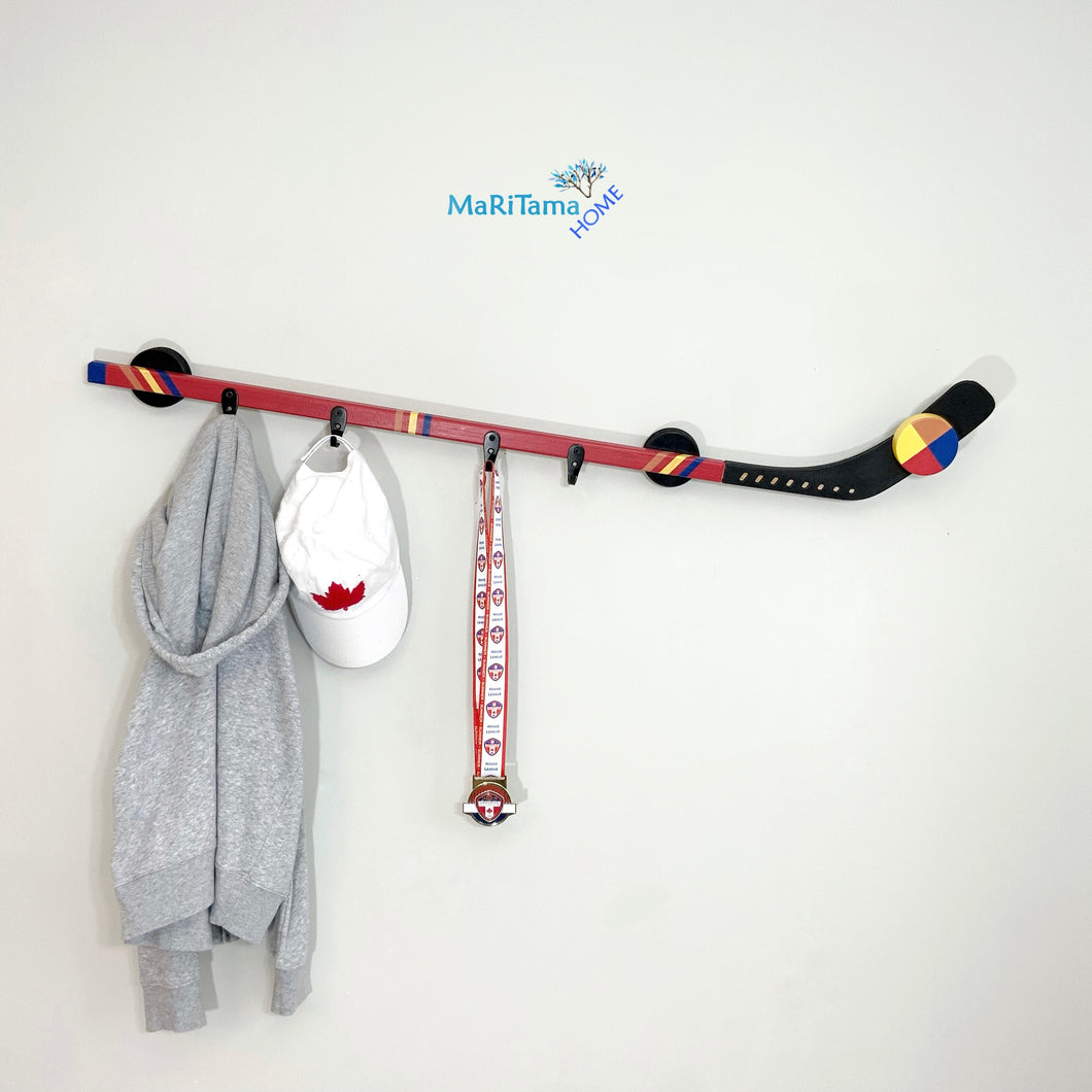 Hockey Stick Coat Hanger