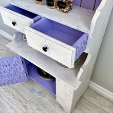 Load image into Gallery viewer, Antique Farmhouse Lavender Kitchen/ Dining Hutch - Furniture MaRiTama HOME
