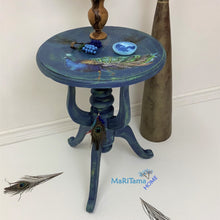 Load image into Gallery viewer, Blue Peacock Accent Table - Furniture MaRiTama HOME
