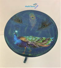 Load image into Gallery viewer, Blue Peacock Accent Table - Furniture MaRiTama HOME
