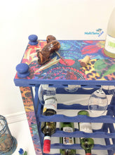 Load image into Gallery viewer, Boho Blue’s Wine Rack - Furniture MaRiTama HOME
