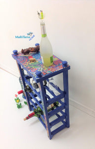 Boho Blue’s Wine Rack - Furniture MaRiTama HOME