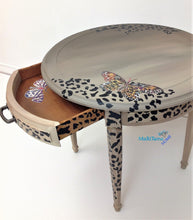 Load image into Gallery viewer, Contemporary Round Cheetah Accent Table - Furniture MaRiTama HOME
