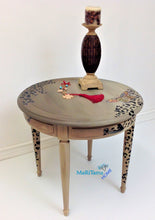 Load image into Gallery viewer, Contemporary Round Cheetah Accent Table - Furniture MaRiTama HOME

