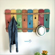 Load image into Gallery viewer, Custom made Boho Coat Rack - Home Decor MaRiTama HOME
