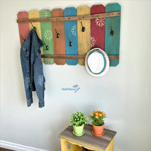 Load image into Gallery viewer, Custom made Boho Coat Rack - Home Decor MaRiTama HOME
