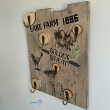 Load image into Gallery viewer, Custom made Farmhouse Key Holder - Home Decor MaRiTama HOME
