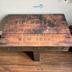 Custom made Old Crate Rustic Coffee / Accent Table - Custommade MaRiTama HOME