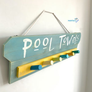 Custom made Pool Towel Hanger - Swimming Pools MaRiTama HOME