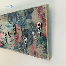Load image into Gallery viewer, Custom made Rustic Flower Key Holder - Home Decor MaRiTama HOME
