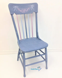 Farmhouse Violet Antique Chair - Furniture MaRiTama HOME
