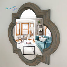 Load image into Gallery viewer, Grey Rustic Mirror - Mirrors MaRiTama HOME

