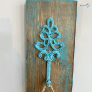 Individual Hanging Turquoise Mason Jar Wall Décor - Farmhouse Style - Vases MaRiTama HOME