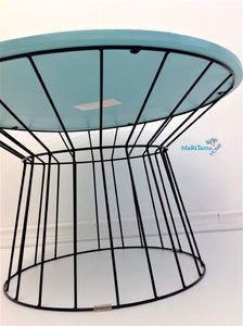 Indoor / Outdoor Blue Brick Table - Furniture MaRiTama HOME