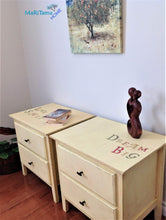 Load image into Gallery viewer, Live Simply Dream Big Night Stands - Furniture MaRiTama HOME

