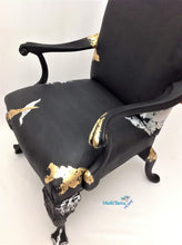 Load image into Gallery viewer, Luxurious Large Lady in Black Armchair - Furniture MaRiTama HOME
