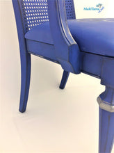 Load image into Gallery viewer, Napoleon’s Blue Throne Chair - Furniture MaRiTama HOME
