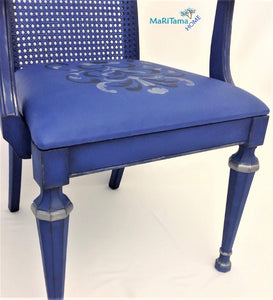 Napoleon’s Blue Throne Chair - Furniture MaRiTama HOME