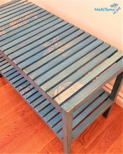 Load image into Gallery viewer, Turquoise Oceanside Bench - Furniture MaRiTama HOME
