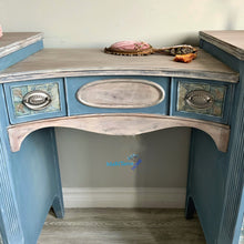 Load image into Gallery viewer, Vintage French Provincial Blue Vanity - Furniture MaRiTama HOME
